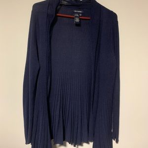 Navy long sweater/cover